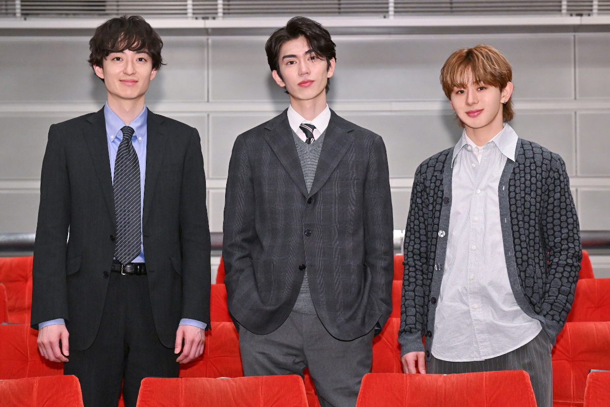 樋口幸平×⼭下永玖×濱正悟、衝撃展開が話題のドラマ『MADDER』での役作りについて語る