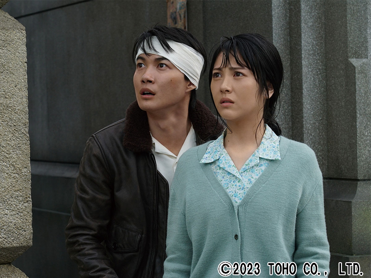 神木隆之介の迫真の演技と浜辺美波の説得力のある熱演に引き込まれる!映画「ゴジラ-1.0」