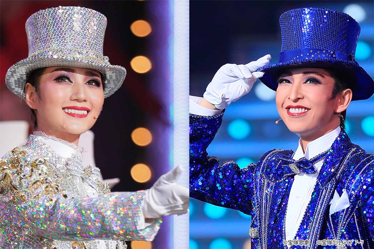 芹香斗亜、桜木みなと、春乃さくららがその歴史と先人たちへのオマージュを捧げたレビュー「Le Grand Escalier -ル・グラン・エスカリエ-」('24年宙組・東京特別公演・千秋楽)